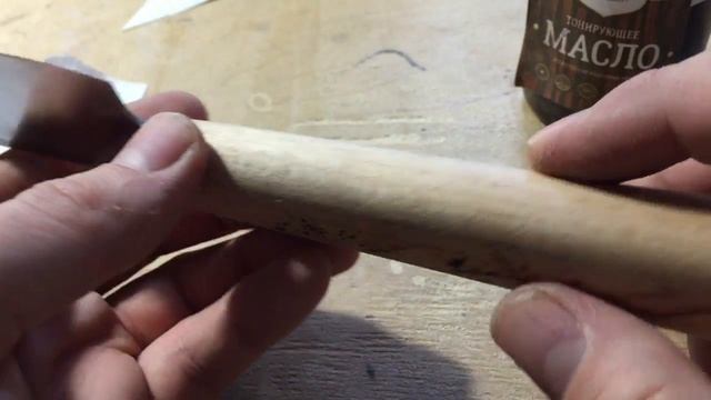 Масло ТД Мартьянов портит дерево. Я в ярости