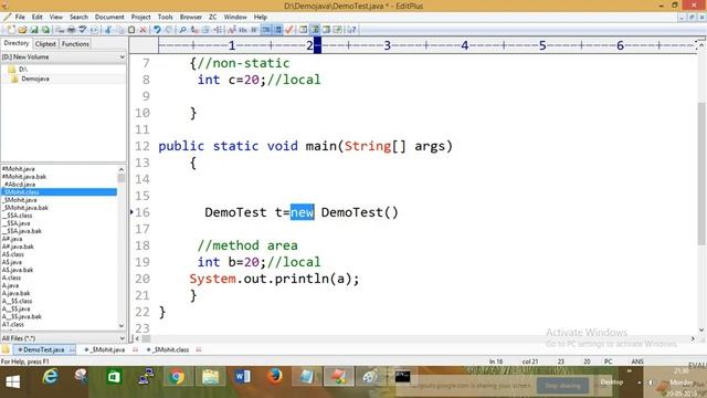 What is Variable|Type of Variable Online Core Java Class Part-10 смотреть онлайн