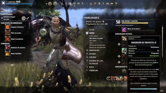 BUILD COMPLETA PARA TANQUE: CLASE CABALLERO DRAGON DRAGONKNIGHT / NORDICO THE ELDER SCROLL ONLINE смотреть онлайн