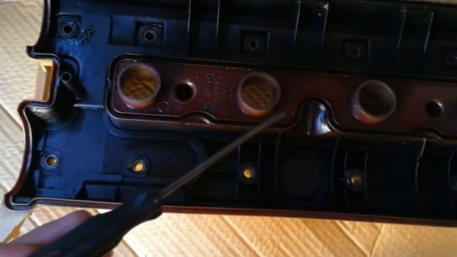 Замена прокладки клапанной крышки опель вектра б