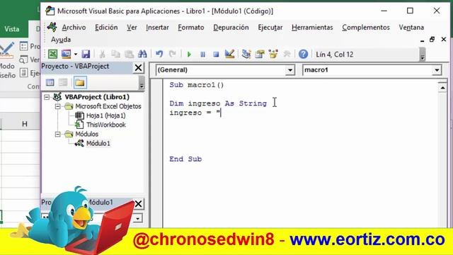 Nivel Avanzado - Video 03 - Código VBA -Visual Basic en Excel 2016 смотреть онлайн