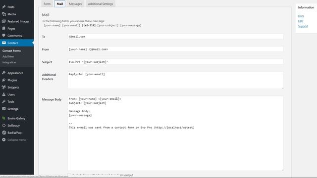 How to Create a Contact Form in WordPress - Contact Form 7 Plugin смотреть онлайн