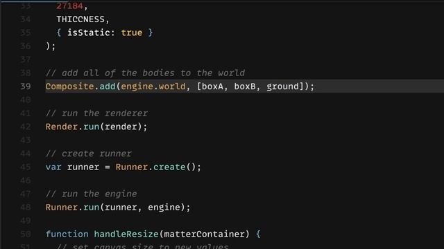 Better Boilerplate for Matter.js (responsive canvas) смотреть онлайн