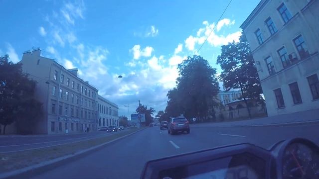 Saint-Petersburg on bike - Санкт-Петербург на мотоцикле pt.5 смотреть онлайн