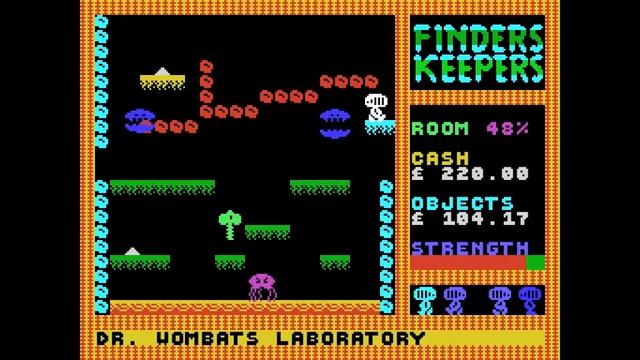 Finders Keepers (Mastertronic, 1986) MSX [209] Walkthrough смотреть онлайн