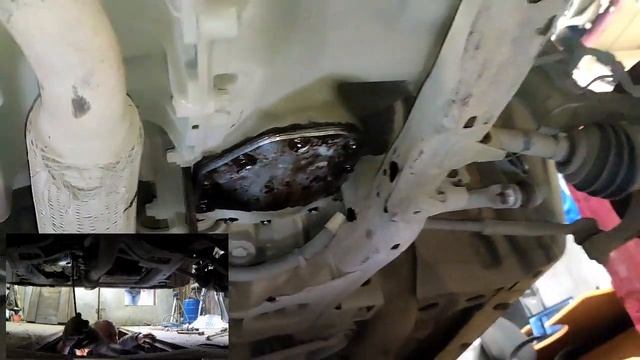 Опель Зафира Б . Замена сцепления . Часть 1. Разборка . смотреть онлайн