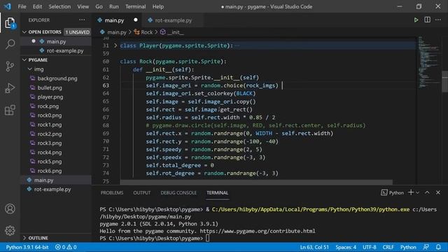 【python】pygame 3小時製作一個遊戲 #pygame #pygame教學 #python遊戲 смотреть онлайн