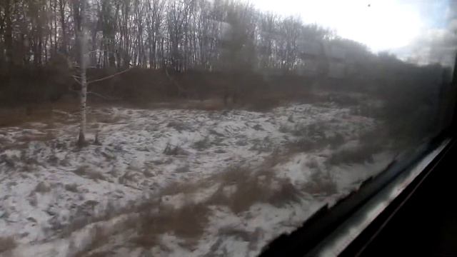 Железнодорожная линия Перевлес - Ясаково. Вид из окна поезда смотреть онлайн