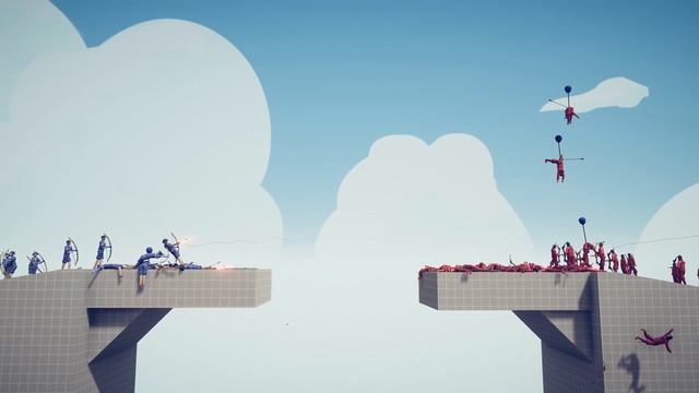 RAPID FIRE RANGED WARS Totally Accurate Battle Simulator TABS смотреть онлайн