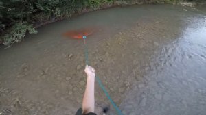 РЫБАЛКА КАСТИНГОВОЙ СЕТЬЮ/НОВАЯ НАКИДКА/ЖАРИМ РЫБУ [РЕКА КУРДЖИПС]