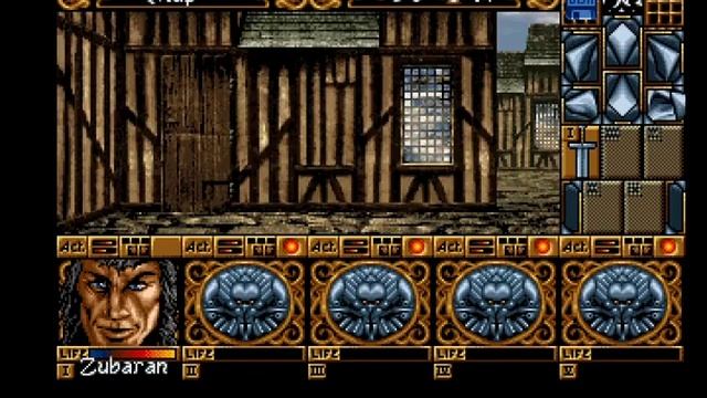 Ishar 3 - The Seven Gates of Infinity (Amiga) - Intro & gameplay смотреть онлайн