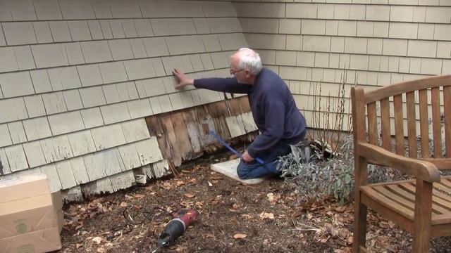#480 Repairing cedar shingle siding смотреть онлайн