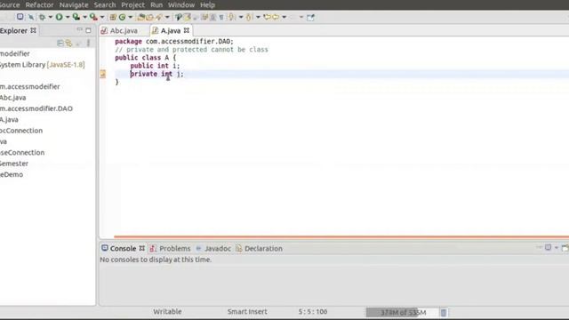 access modifiers in java | Learn Public, Private, Protected and Default смотреть онлайн