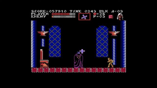 Castlevania NES Trilogy Dracula fights смотреть онлайн