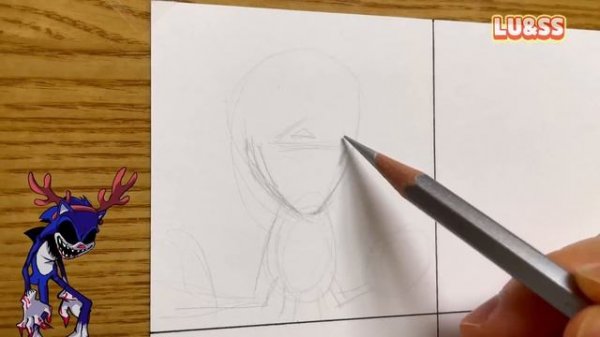 Drawing FNF-Scariest SONIC.EXE Mods / BEST Sonic Mods / Sonic the Hedgehog