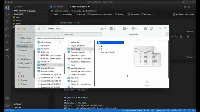 Python - Data Science - Read Data from any particular row in excel, csv, json using pandas lumpy ia смотреть онлайн