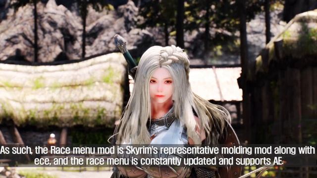 SKYRIM MOD INFO I Race Menu With Memory Leak Hotfix смотреть онлайн