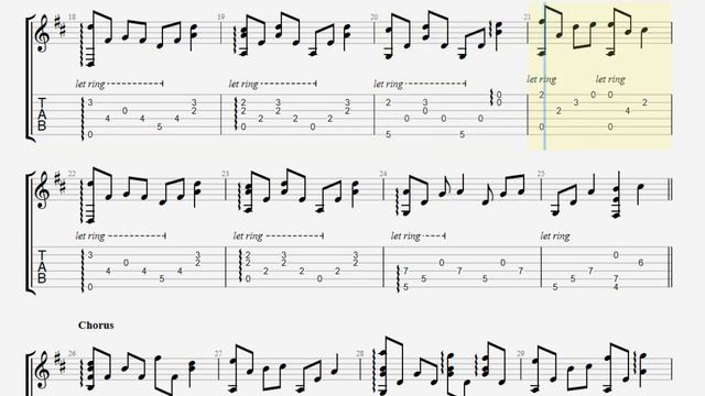 My Heart Will Go On TABLATURE смотреть онлайн