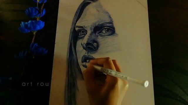 How To Shade With Pen | Pen Sketch | art row смотреть онлайн