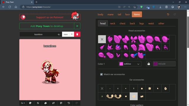 Kazuha - Genshin Impact // Pony Town Tutorial смотреть онлайн
