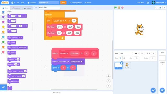 Scratch Love & Fav Detector Tutorial смотреть онлайн