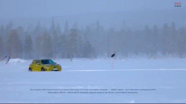 New 2023 Mini Cooper Winter Testing