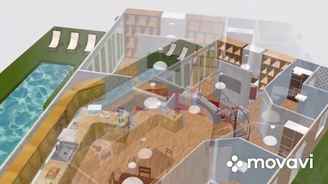 Работа выполненная в программе Sweet Home 3D смотреть онлайн