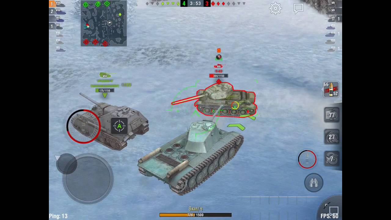 Обзор FCM 50t Wot Blitz.