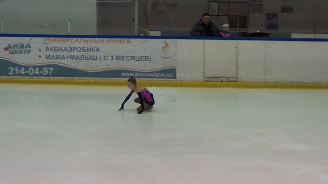 Третьякова Алина. Рождественский кубок Прикамья. 13.01.17. 2 юношеский разряд. 1 место смотреть онлайн