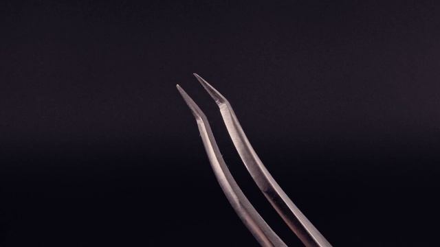 Пинцет для наращивания ресниц TimBale ZD-16 смотреть онлайн