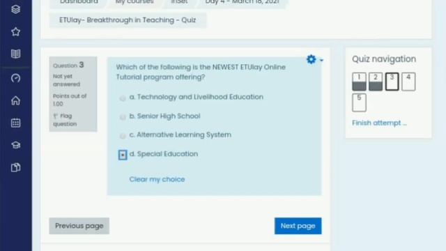 Day 4 ETUlay - Breakthrough in Teaching Answer Key смотреть онлайн