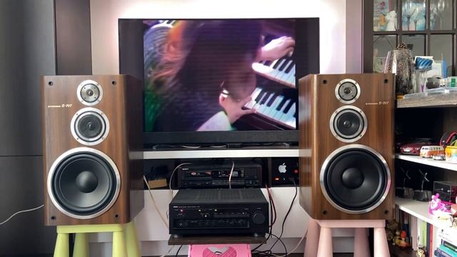 YAMAHA A-950 + PIONEER S-707 смотреть онлайн