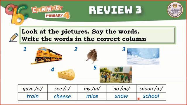 English prim4 Connect 4 Review 3 Part 1 смотреть онлайн