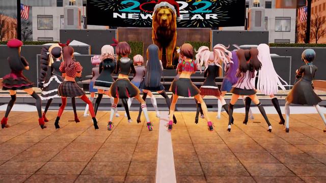Bla Bla Bla - Gigi D'Agostino [DDLC × Danganronpa × Persona | MMD] | Thanks 2021