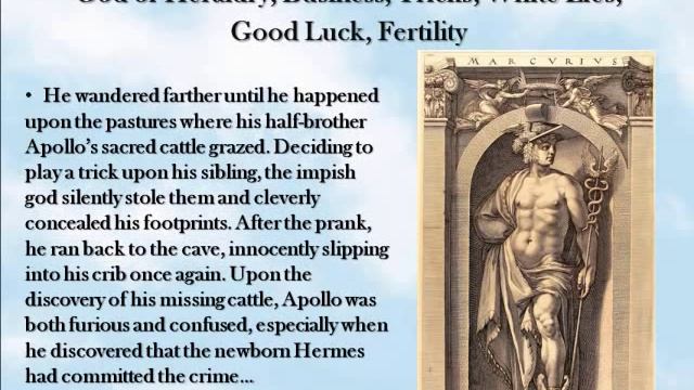 Hermes - The Messenger God of Heraldry, Business, Tricks, Good Luck смотреть онлайн