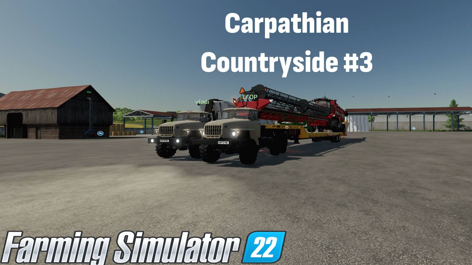 МЕГА УБОРОЧНАЯ!!!! Farming Simulator 22