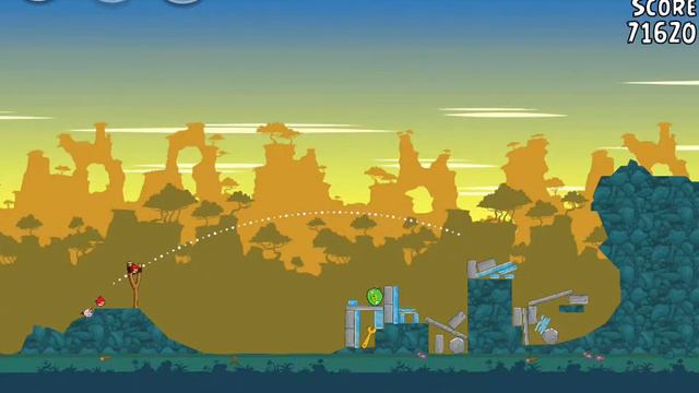 Angry Birds Bad Piggies 22-6 - Прохождение на 3 Звезды - 3 Star Walkthrough смотреть онлайн