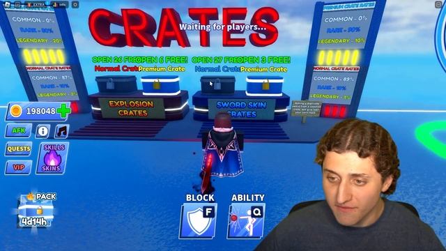 I Went NOOB to PRO in ROBLOX Blade Ball... смотреть онлайн