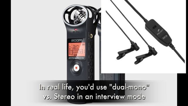 Zoom H1 Testing w/various Lavalier Mics смотреть онлайн