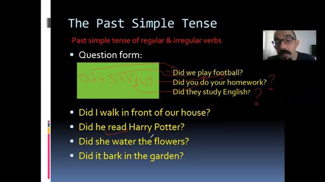 The Past Simple Tense смотреть онлайн