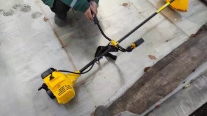 Первый запуск дешевого триммера Partner for Garden