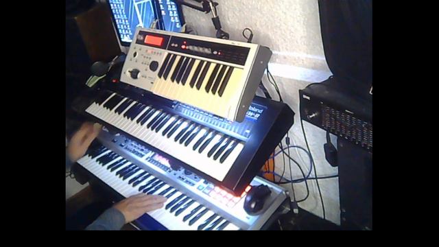 Roland GW8.Fantom x6.KORG microX.Flora Martirosjan. смотреть онлайн