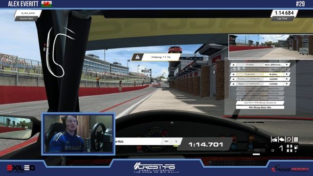 How to make a pit-stop in RaceRoom Racing Experience RRE смотреть онлайн