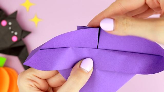 Оригами Летучая Мышь из бумаги | DIY Halloween | Origami Paper Bat смотреть онлайн