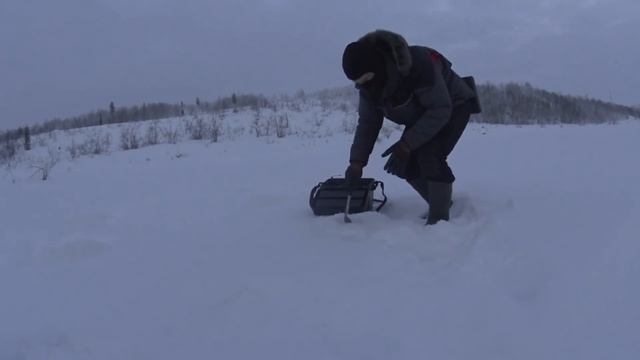 Зимняя рыбалка на кумжу/форель. смотреть онлайн