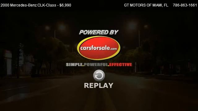 2000 Mercedes-Benz CLK-Class CLK320 Cabriolet - for sale in Hollywood, FL 33023 смотреть онлайн