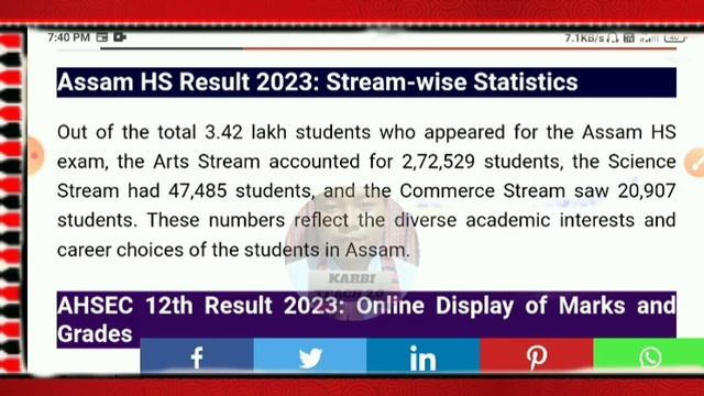 HS Final Result Date And Time 2023//Assam Class 12 Results//Check Your Results Online// Check Now смотреть онлайн