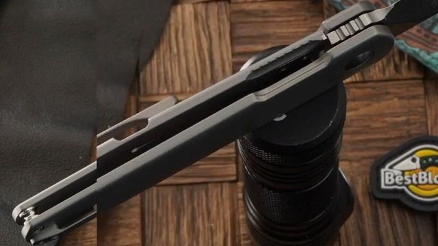 Складной нож Kizer Knives Feist сталь S35VN, титан