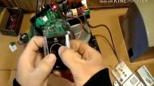 Установка внешнего приемника FAAC и запись в него пультов.