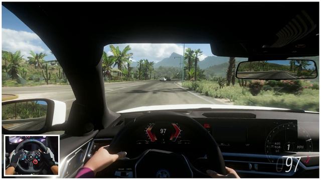 2022 BMW I4 EDRIVE40 | 335hp | Logitech G29 | Forza Horizon 5 смотреть онлайн